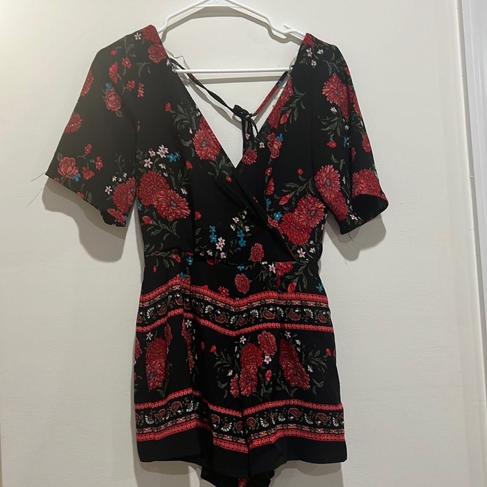 Francesca’s floral romper